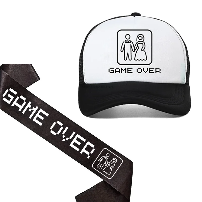 Party Games Night - Groom To Be Sash Game Over