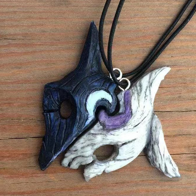Party Games Couple - 2Pcs Sheep Wolf Game Couple Necklaces