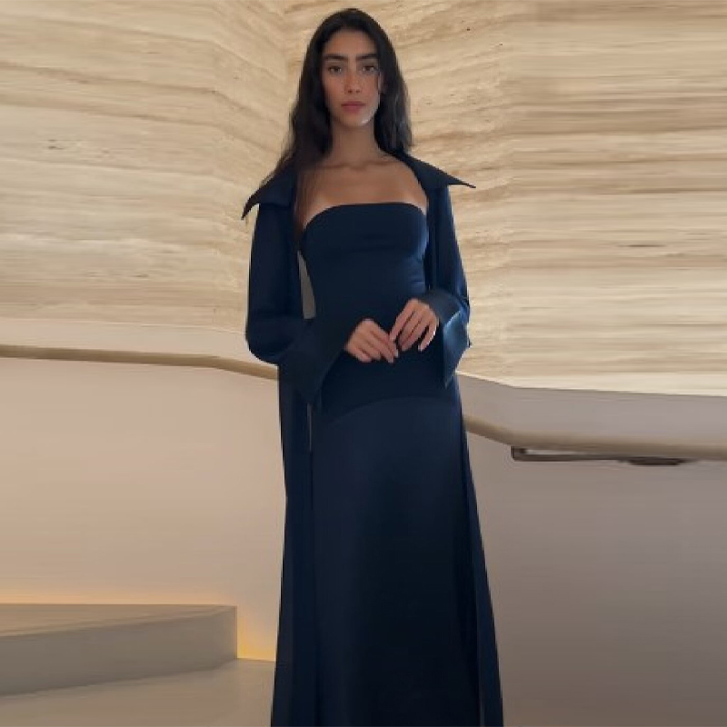 Party Games Switch - Retro Elegant Gown Modest Satin Sexy