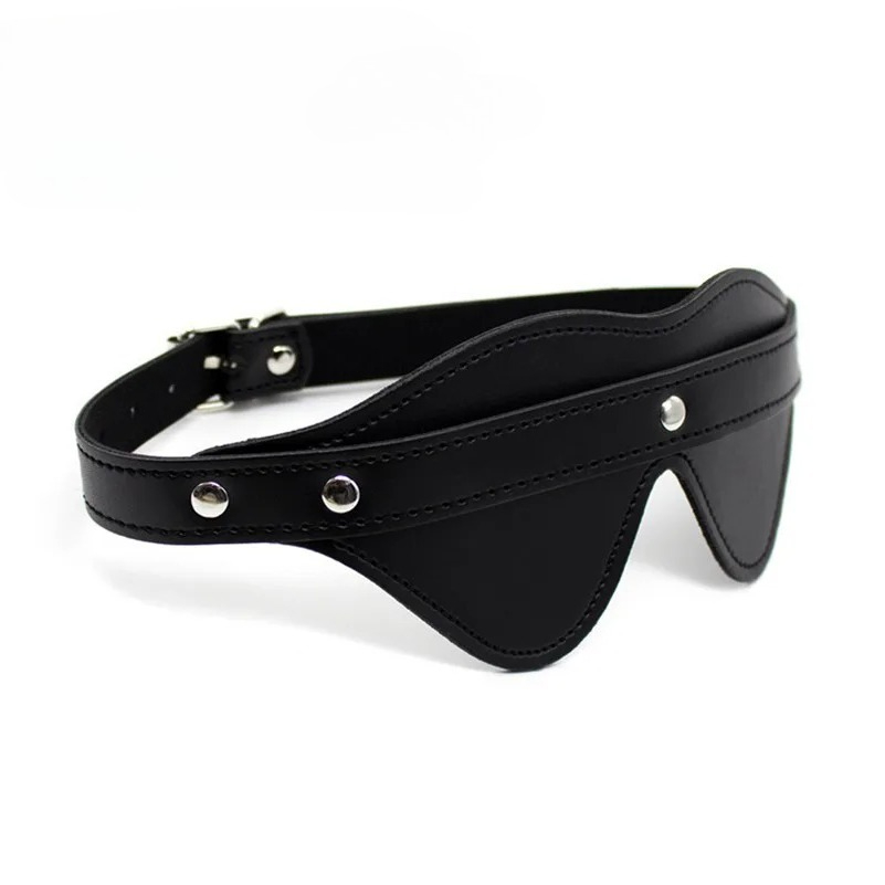 Leather Blindfold Adult Games  - Party Games Mystery review and price
