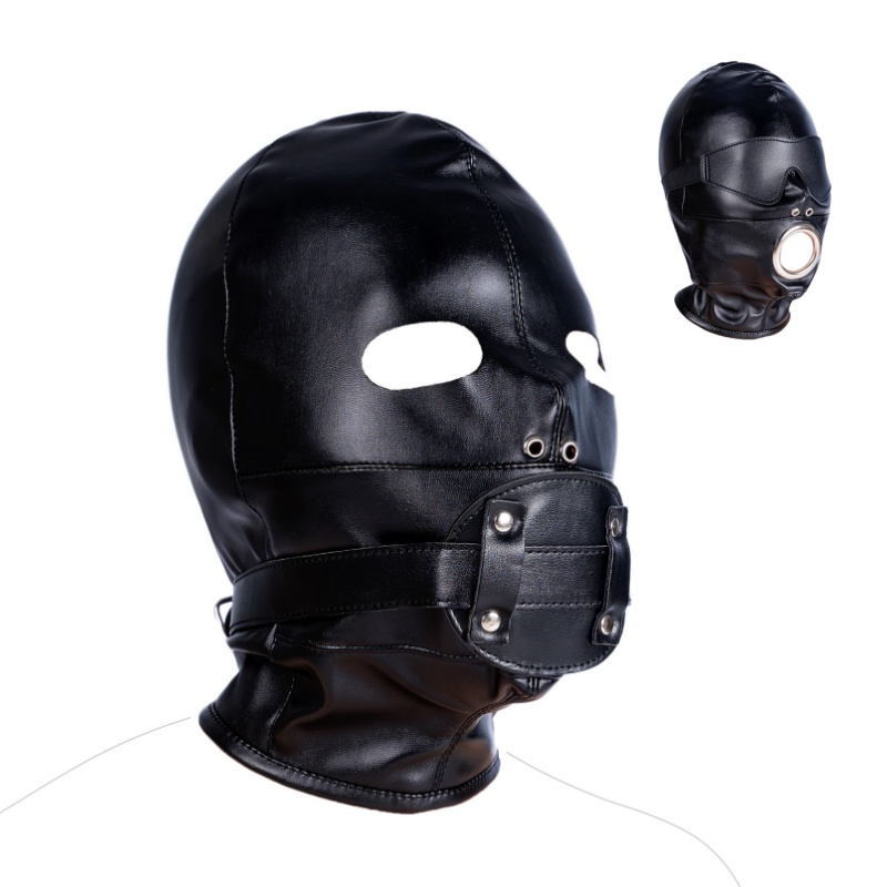 Sexy Cosplay Mask Fetish PU Le - Party Games Mystery review and price