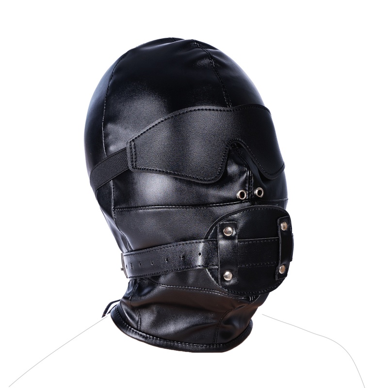 Sexy Cosplay Mask Fetish PU Le - Party Games Mystery review and price
