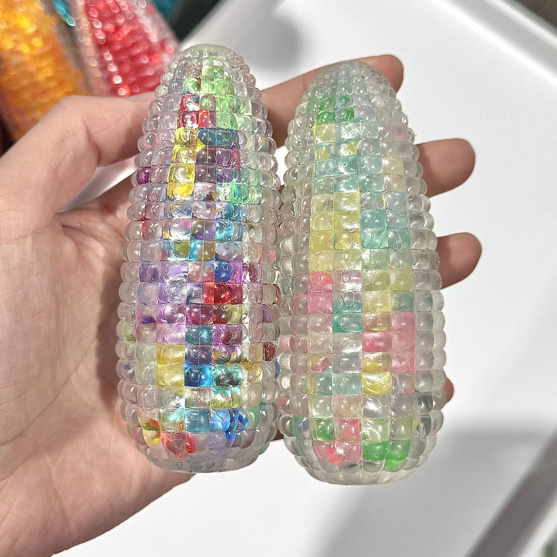Crystal Corn Slow Rebound Toy  - Party Games Young Adults review and price