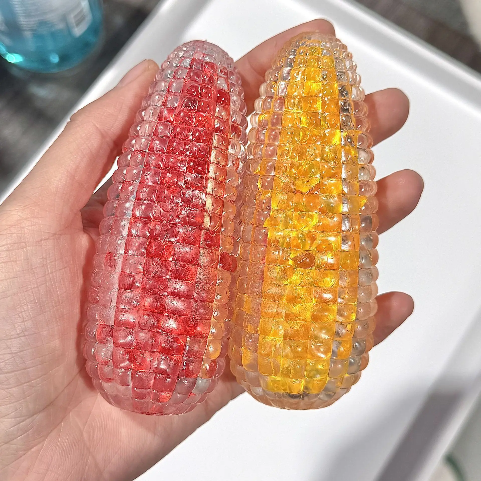 Crystal Corn Slow Rebound Toy  - Party Games Young Adults review and price