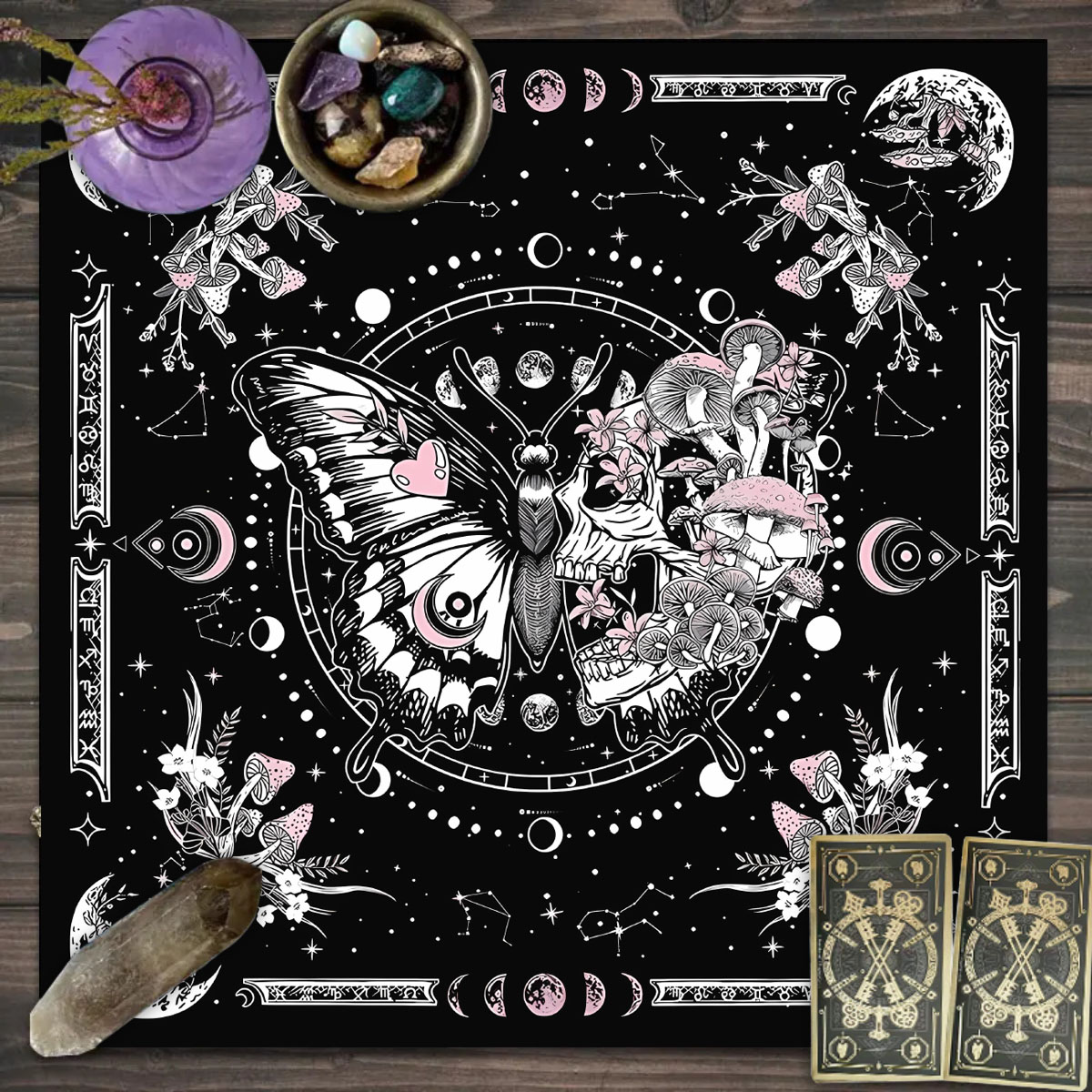 1pc Tarot card tablecloth, mys - Party Games Mystery review and price