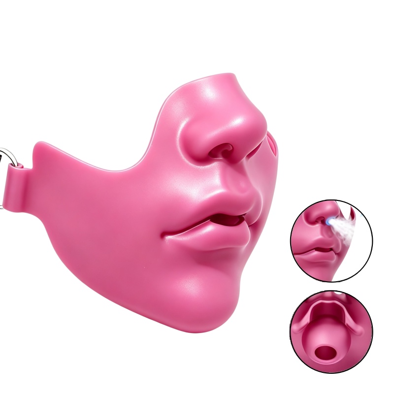Soft Silicone Half Face Mask w - Party Games Couple review and price