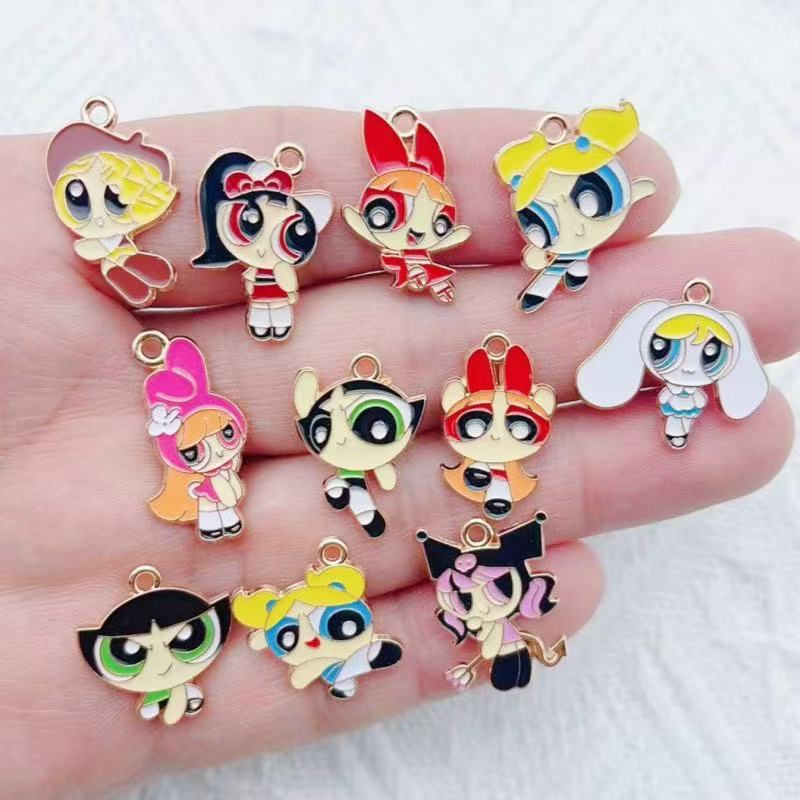 10pcs Alloy Oil-Dripping Carto - Party Games Birthday review and price