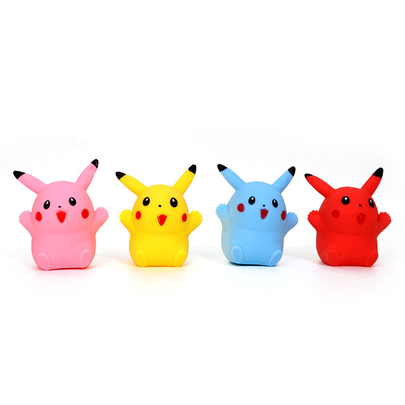 1/4pcs Pikachu stress ball Sof - Party Games Young Adults review and price