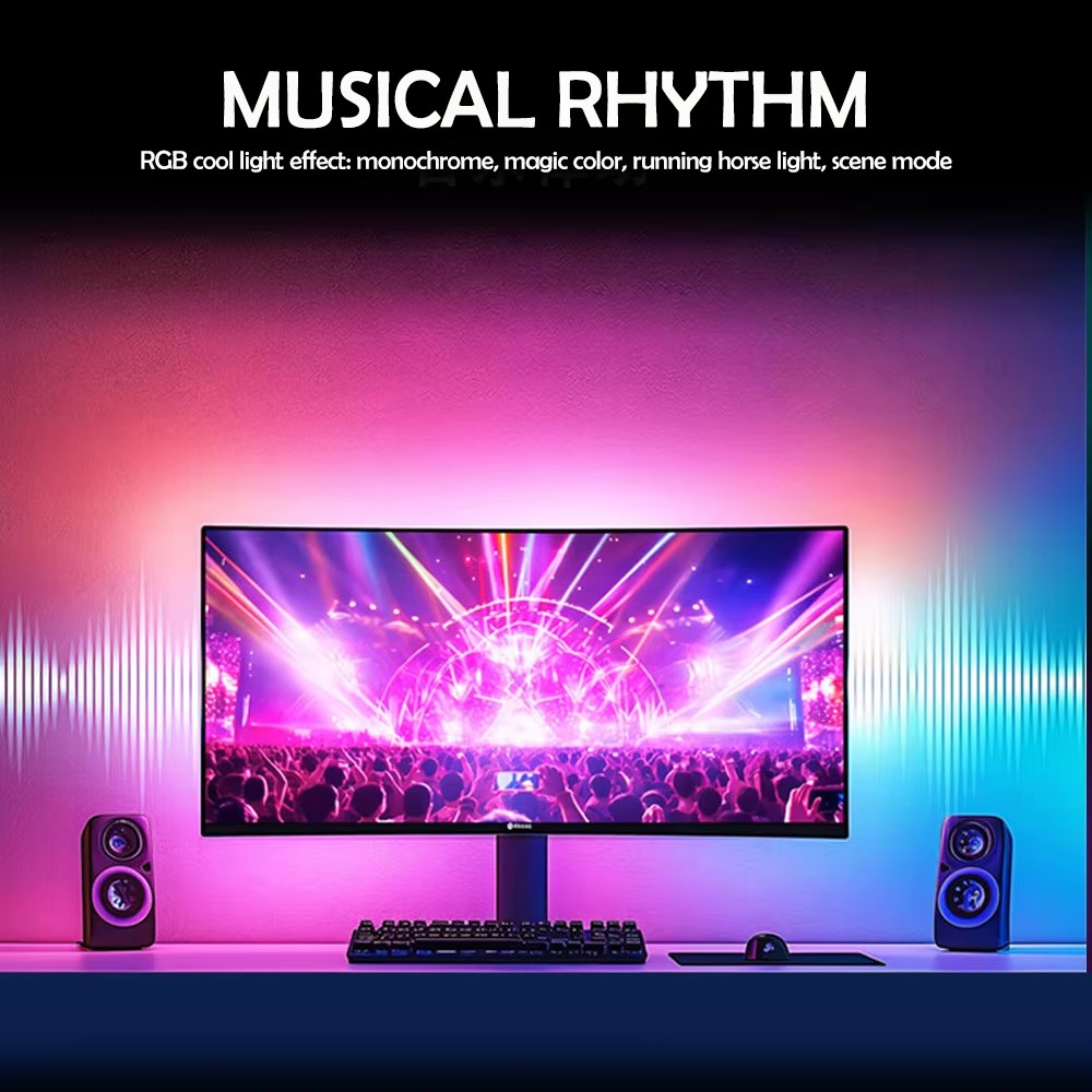 RGB Gaming Lights Strip Monito - Party Games Night review and price