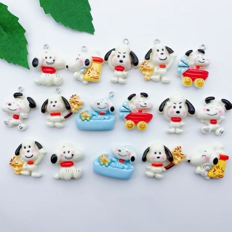 12pcs resin cartoon dog pendan - Party Games Birthday review and price