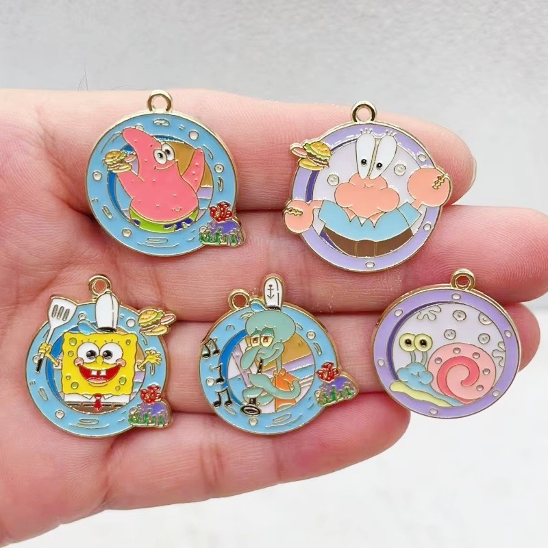 10pcs cartoon anime alloy oil  - Party Games Birthday review and price