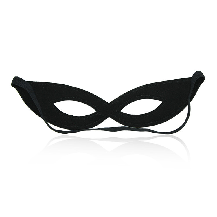 Black Leather Eye Mask For Sex - Party Games Mystery review and price