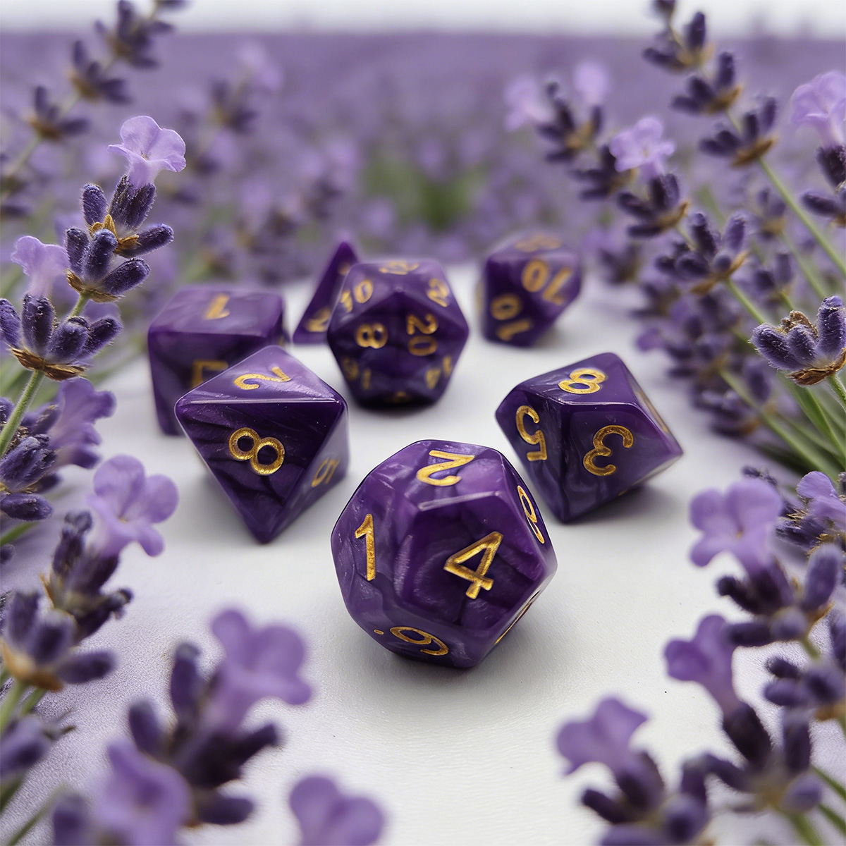 7pcs Dice Set with Mysterious  - Party Games Mystery review and price