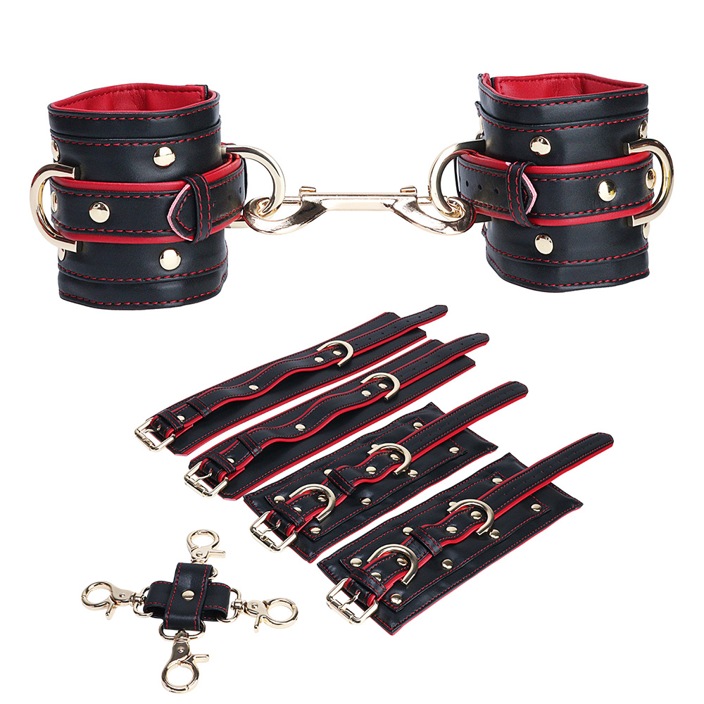 Padded Leather Handcuffs Ankle - Party Games Couple review and price