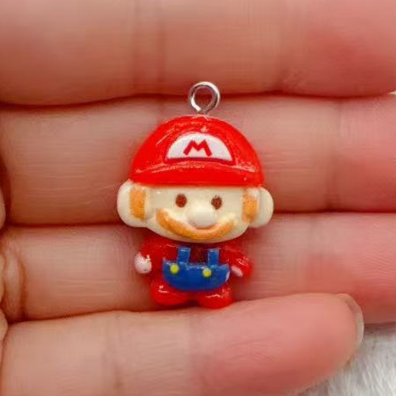 10pcs resin cartoon pendant, D - Party Games Birthday review and price