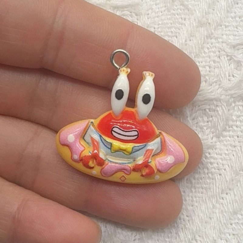 10pcs cartoon resin pendant, D - Party Games Birthday review and price
