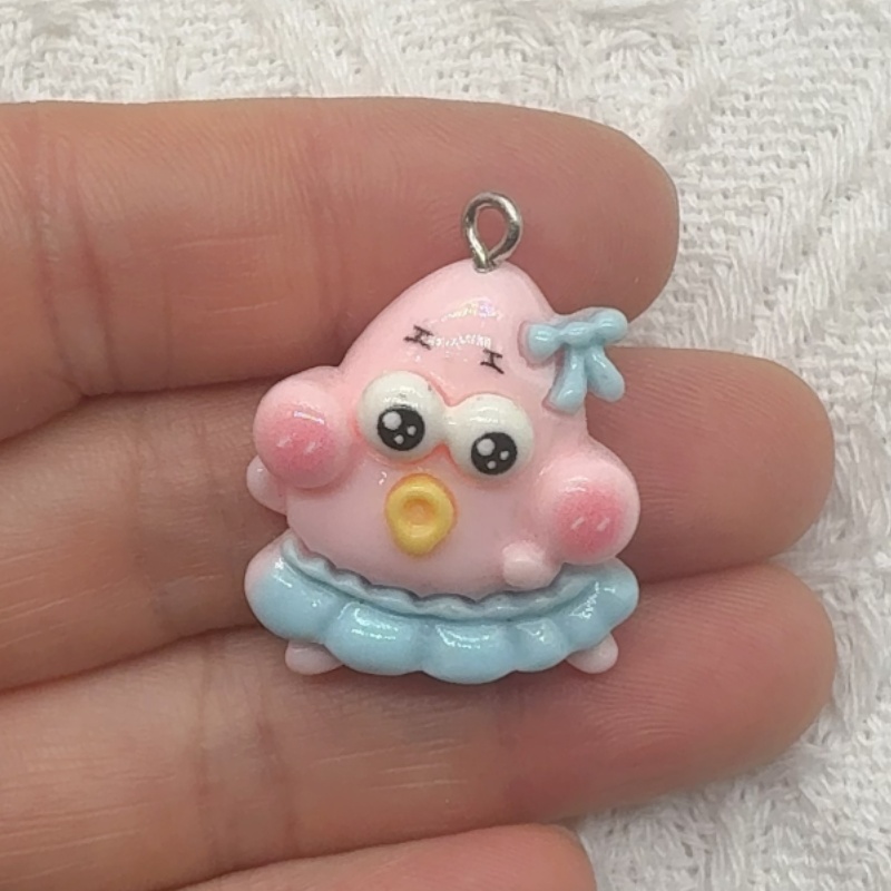 10pcs cartoon resin pendant, D - Party Games Birthday review and price
