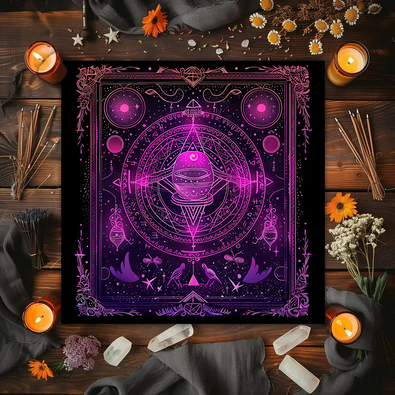 1PC Tarot Card Tablecloth, Mys - Party Games Mystery review and price
