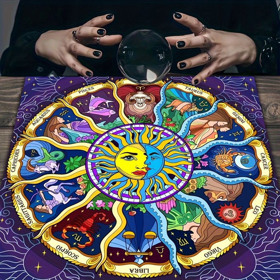 1PC Tarot Card Tablecloth, Mys - Party Games Mystery review and price