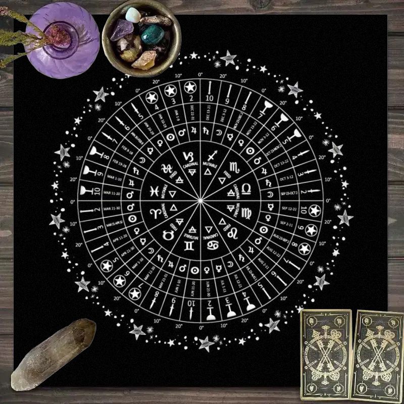 1PC Tarot Card Tablecloth, Mys - Party Games Mystery review and price